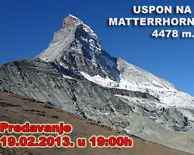 Predavanje uspon na Matterhorn