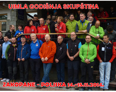 Godišnja skupština UIMLA, 14. i 15. studenog 2014., Zakopane, Poljska