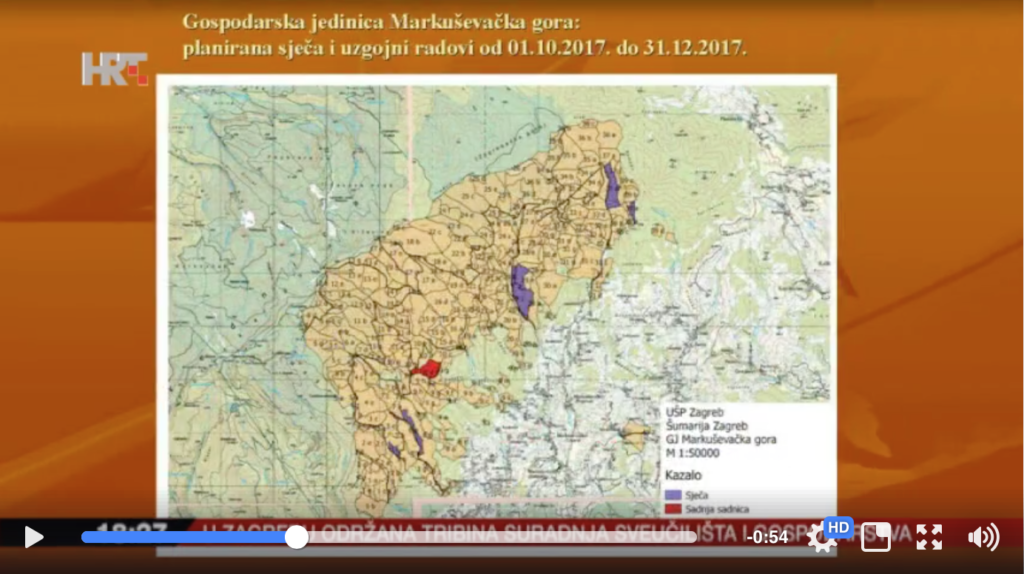 Plan radova na Medvednici