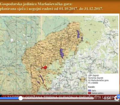 Plan radova na Medvednici